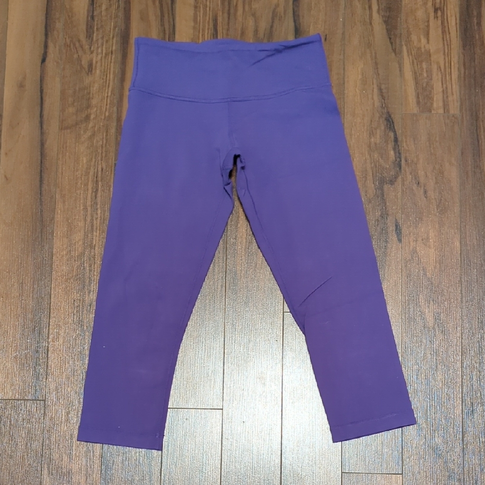 Lululemon Wunder Under Cropped Leggings Size 4